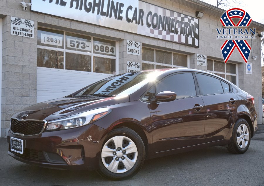 2017 Kia Forte LX Auto, available for sale in Waterbury, Connecticut | Highline Car Connection. Waterbury, Connecticut