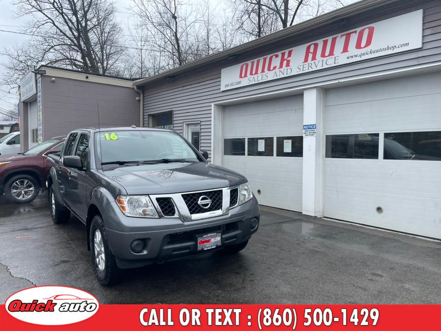 2016 Nissan Frontier 4WD Crew Cab SWB Auto SV, available for sale in Bristol, Connecticut | Quick Auto LLC. Bristol, Connecticut 2016 Nissan Frontier 4WD Crew Cab SWB Auto SV, available for sale in Bristol, Connecticut | Quick Auto LLC. Bristol, Connecticut