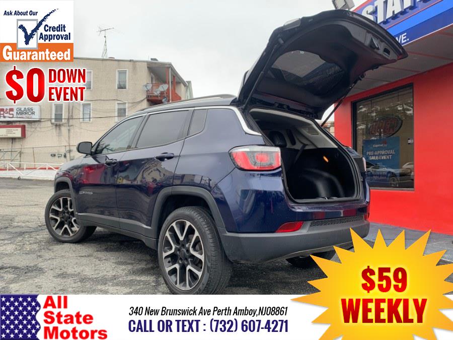 2018 Jeep Compass Limited 4x4, available for sale in Perth Amboy, New Jersey | All State Motor Inc. Perth Amboy, New Jersey 2018 Jeep Compass Limited 4x4, available for sale in Perth Amboy, New Jersey | All State Motor Inc. Perth Amboy, New Jersey