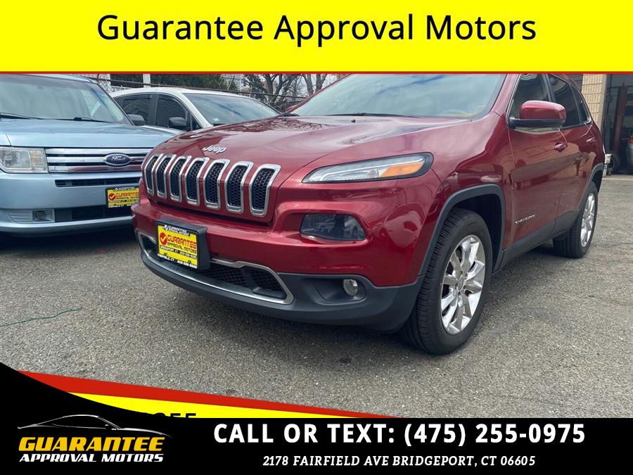 Used Jeep Cherokee Limited 4x4 4dr SUV 2015 | Guarantee Approval Motors. Bridgeport, Connecticut