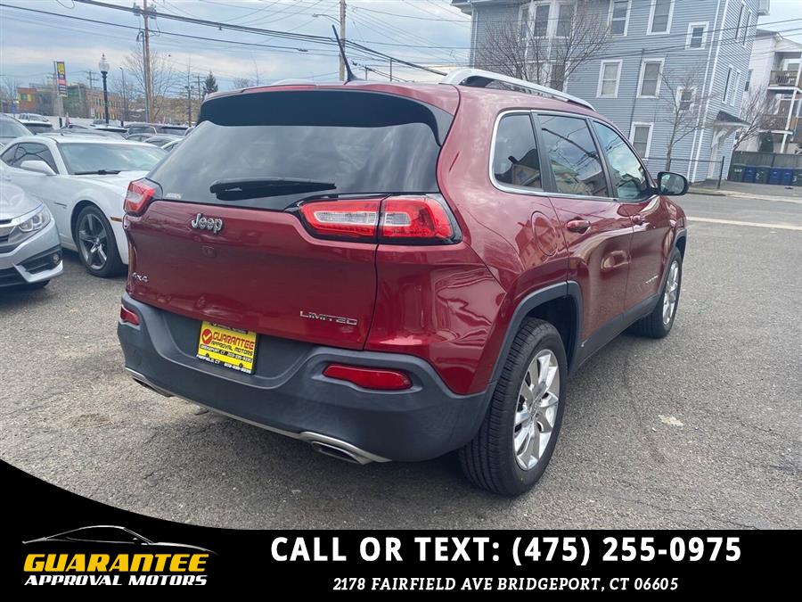Used Jeep Cherokee Limited 4x4 4dr SUV 2015 | Guarantee Approval Motors. Bridgeport, Connecticut Used Jeep Cherokee Limited 4x4 4dr SUV 2015 | Guarantee Approval Motors. Bridgeport, Connecticut