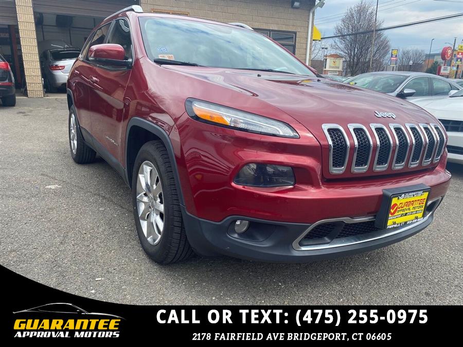 Used Jeep Cherokee Limited 4x4 4dr SUV 2015 | Guarantee Approval Motors. Bridgeport, Connecticut Used Jeep Cherokee Limited 4x4 4dr SUV 2015 | Guarantee Approval Motors. Bridgeport, Connecticut