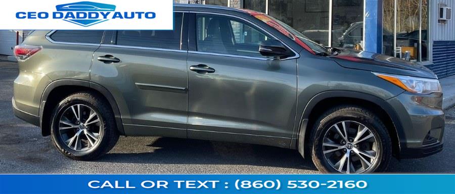 2016 Toyota Highlander AWD 4dr V6 XLE (Natl), available for sale in Online only, Connecticut | CEO DADDY AUTO. Online only, Connecticut 2016 Toyota Highlander AWD 4dr V6 XLE (Natl), available for sale in Online only, Connecticut | CEO DADDY AUTO. Online only, Connecticut