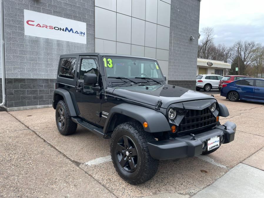 2013 Jeep Wrangler 4WD 2dr Sport, available for sale in Manchester, Connecticut | Carsonmain LLC. Manchester, Connecticut