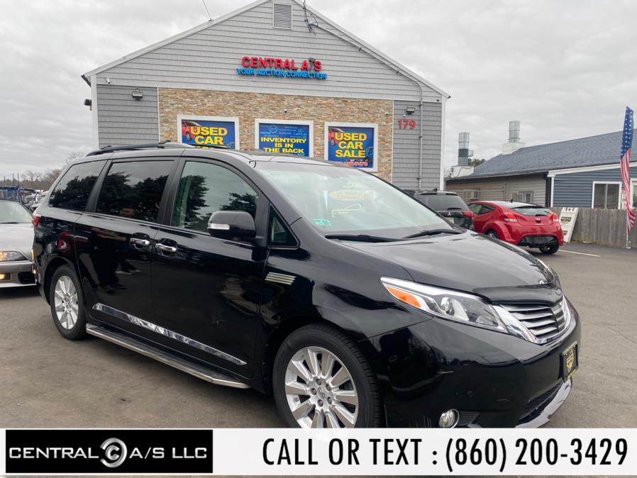 2015 Toyota Sienna 5dr 8-Pass Van XLE FWD (Natl), available for sale in East Windsor, Connecticut | Central A/S LLC. East Windsor, Connecticut