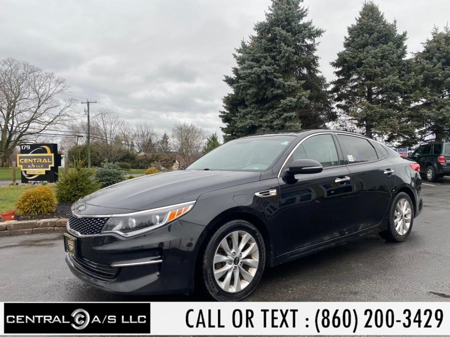2016 Kia Optima 4dr Sdn EX, available for sale in East Windsor, Connecticut | Central A/S LLC. East Windsor, Connecticut 2016 Kia Optima 4dr Sdn EX, available for sale in East Windsor, Connecticut | Central A/S LLC. East Windsor, Connecticut