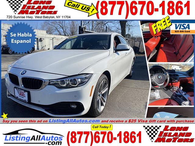 Used BMW 4 Series 430i xDrive Gran Coupe 2019 | www.ListingAllAutos.com. Patchogue, New York