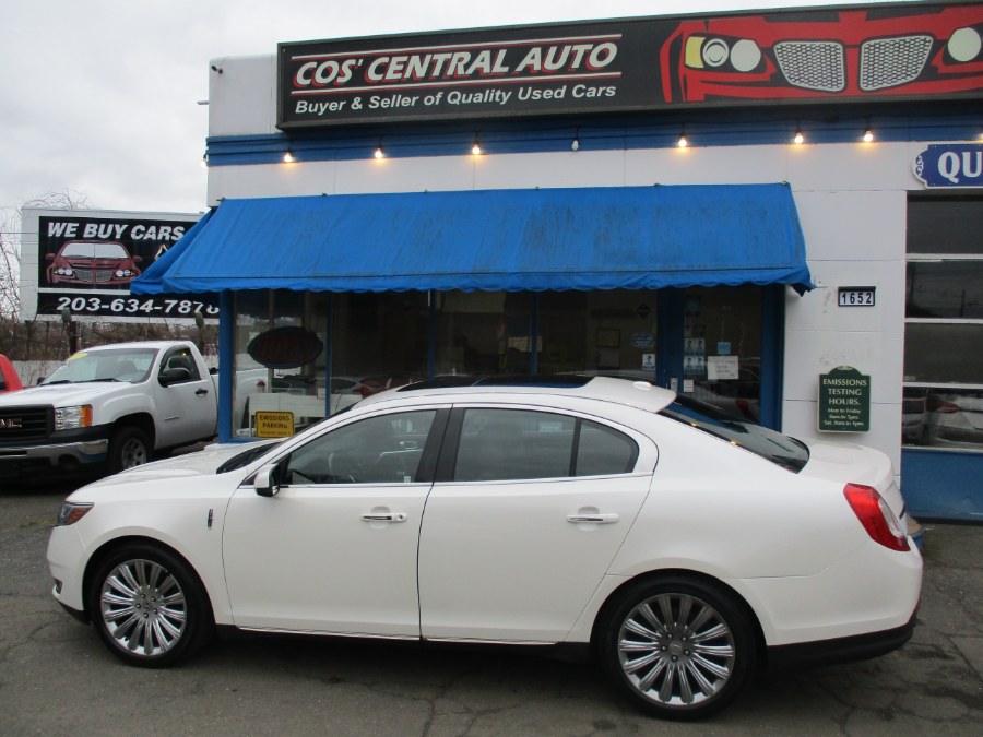 2015 Lincoln MKS 4dr Sdn 3.7L AWD, available for sale in Meriden, Connecticut | Cos Central Auto. Meriden, Connecticut
