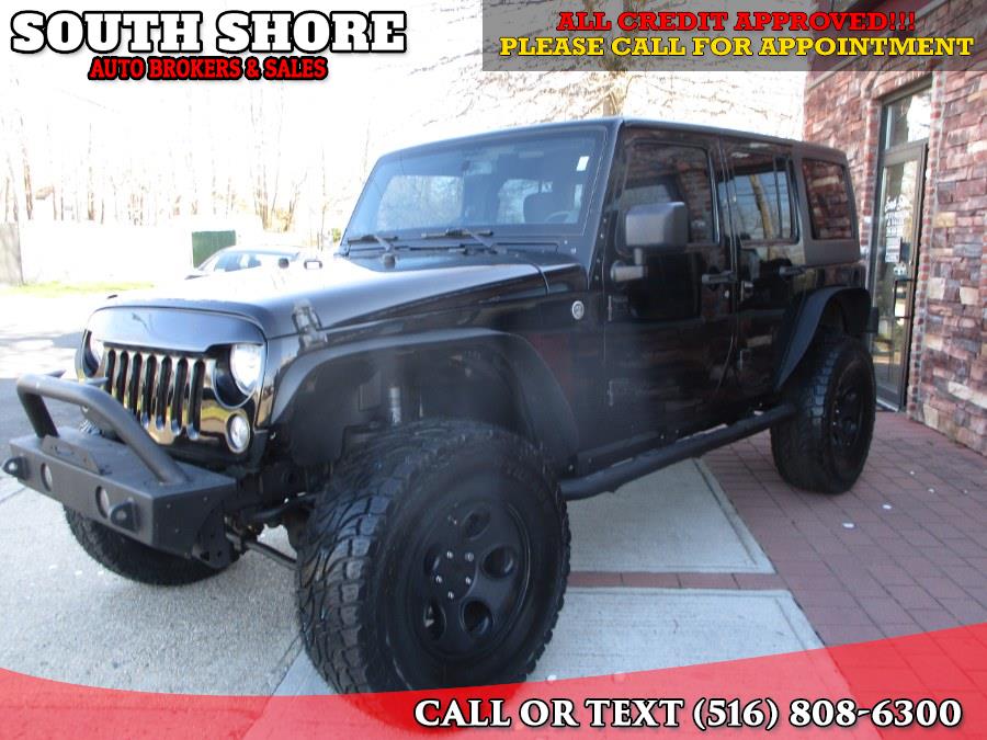 2014 Jeep Wrangler Unlimited 4WD 4dr Sport, available for sale in Massapequa, New York | South Shore Auto Brokers & Sales. Massapequa, New York