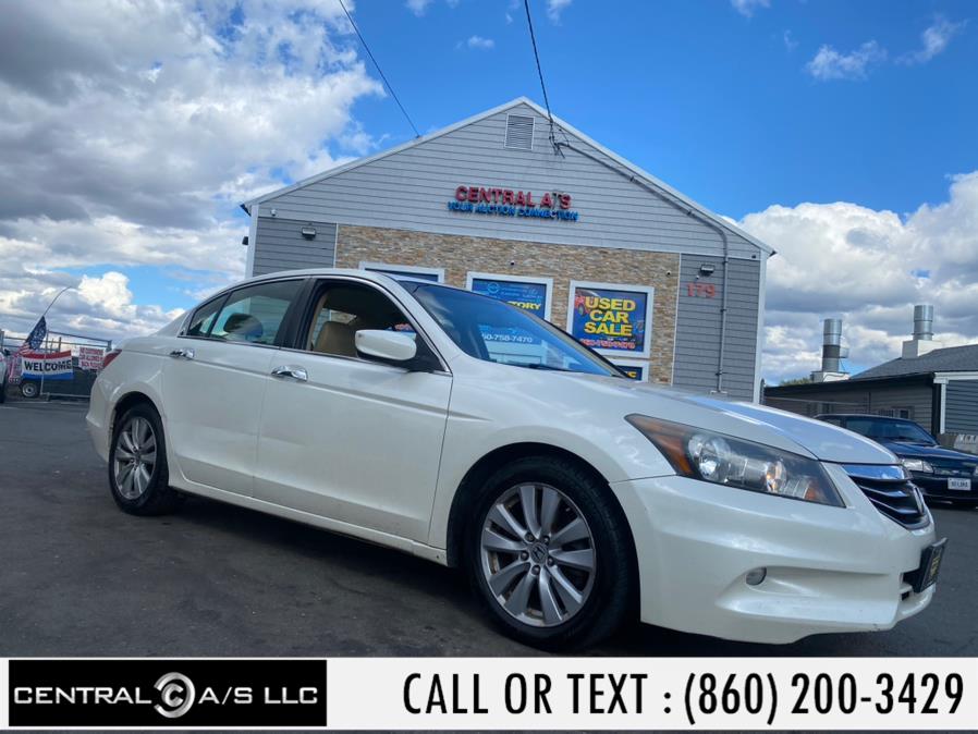 2011 Honda Accord Sdn 4dr V6 Auto EX-L w/Navi, available for sale in East Windsor, Connecticut | Central A/S LLC. East Windsor, Connecticut