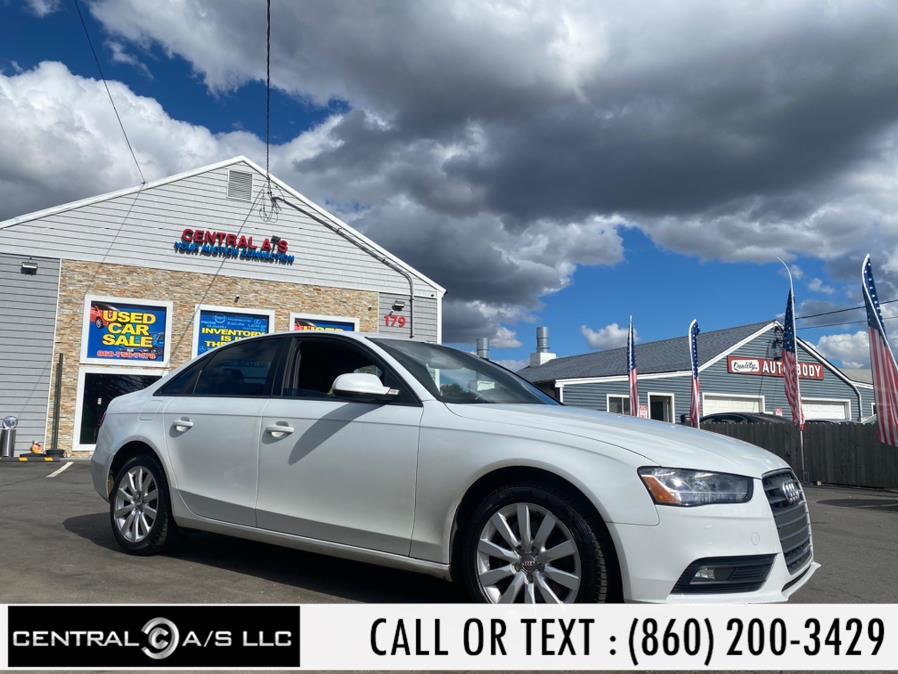 2014 Audi A4 4dr Sdn Auto quattro 2.0T Premium, available for sale in East Windsor, Connecticut | Central A/S LLC. East Windsor, Connecticut 2014 Audi A4 4dr Sdn Auto quattro 2.0T Premium, available for sale in East Windsor, Connecticut | Central A/S LLC. East Windsor, Connecticut