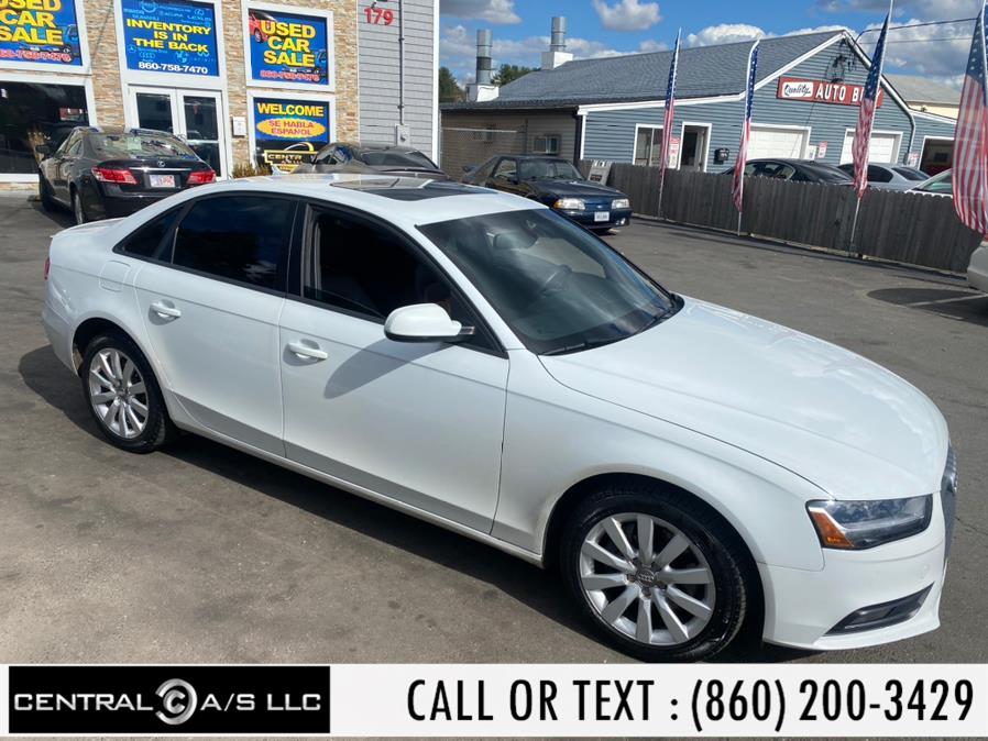 2014 Audi A4 4dr Sdn Auto quattro 2.0T Premium, available for sale in East Windsor, Connecticut | Central A/S LLC. East Windsor, Connecticut 2014 Audi A4 4dr Sdn Auto quattro 2.0T Premium, available for sale in East Windsor, Connecticut | Central A/S LLC. East Windsor, Connecticut
