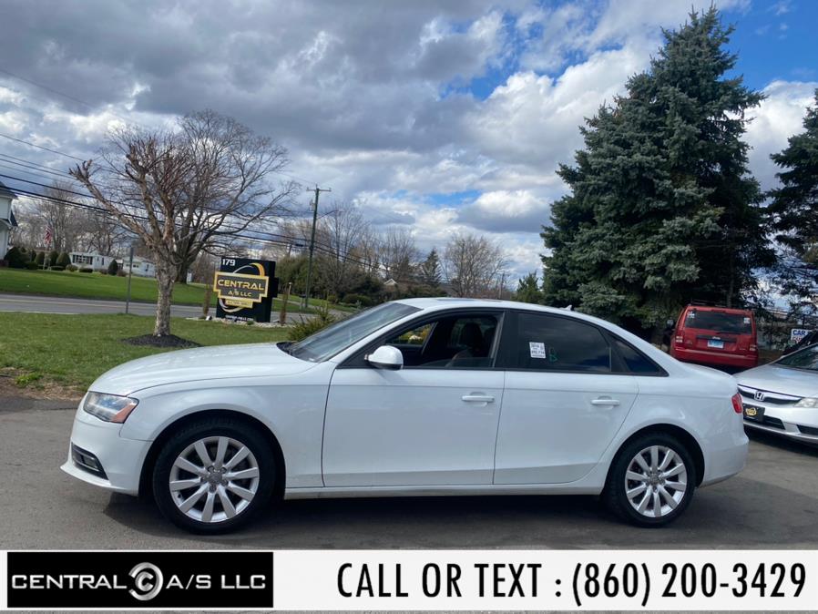 2014 Audi A4 4dr Sdn Auto quattro 2.0T Premium, available for sale in East Windsor, Connecticut | Central A/S LLC. East Windsor, Connecticut 2014 Audi A4 4dr Sdn Auto quattro 2.0T Premium, available for sale in East Windsor, Connecticut | Central A/S LLC. East Windsor, Connecticut