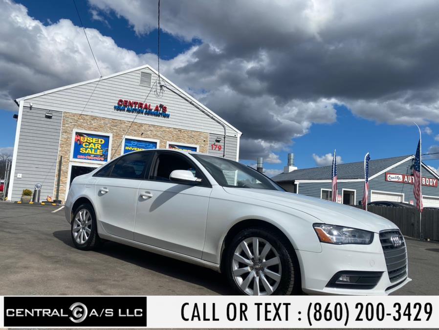 2014 Audi A4 4dr Sdn Auto quattro 2.0T Premium, available for sale in East Windsor, Connecticut | Central A/S LLC. East Windsor, Connecticut 2014 Audi A4 4dr Sdn Auto quattro 2.0T Premium, available for sale in East Windsor, Connecticut | Central A/S LLC. East Windsor, Connecticut