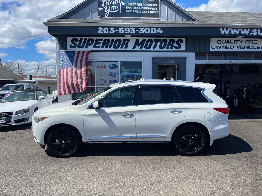 2013 INFINITI JX35 TECH PKG AWD 4dr, available for sale in Milford, Connecticut | Superior Motors LLC. Milford, Connecticut