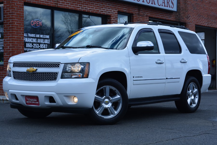 2009 Chevrolet Tahoe 4WD 4dr 1500 LTZ, available for sale in ENFIELD, Connecticut | Longmeadow Motor Cars. ENFIELD, Connecticut