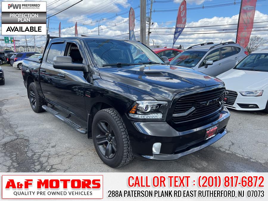 Used Ram 1500 Night 4x4 Crew Cab 5''7" Box *Ltd Avail* 2018 | A&F Motors LLC. East Rutherford, New Jersey Used Ram 1500 Night 4x4 Crew Cab 5''7" Box *Ltd Avail* 2018 | A&F Motors LLC. East Rutherford, New Jersey