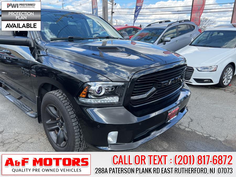 Used Ram 1500 Night 4x4 Crew Cab 5''7" Box *Ltd Avail* 2018 | A&F Motors LLC. East Rutherford, New Jersey Used Ram 1500 Night 4x4 Crew Cab 5''7" Box *Ltd Avail* 2018 | A&F Motors LLC. East Rutherford, New Jersey