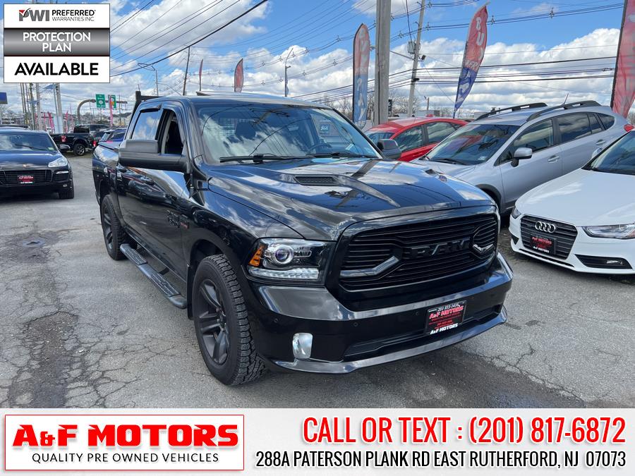 Used Ram 1500 Night 4x4 Crew Cab 5''7" Box *Ltd Avail* 2018 | A&F Motors LLC. East Rutherford, New Jersey Used Ram 1500 Night 4x4 Crew Cab 5''7" Box *Ltd Avail* 2018 | A&F Motors LLC. East Rutherford, New Jersey