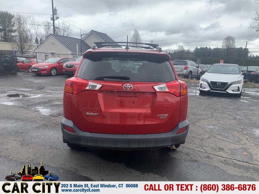 2013 Toyota RAV4 AWD 4dr Limited (Natl), available for sale in East Windsor, Connecticut | Car City LLC. East Windsor, Connecticut 2013 Toyota RAV4 AWD 4dr Limited (Natl), available for sale in East Windsor, Connecticut | Car City LLC. East Windsor, Connecticut
