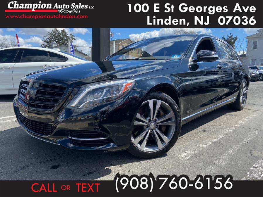 2015 Mercedes-Benz S-Class 4dr Sdn S550 4MATIC, available for sale in Linden, New Jersey | Champion Auto Sales. Linden, New Jersey