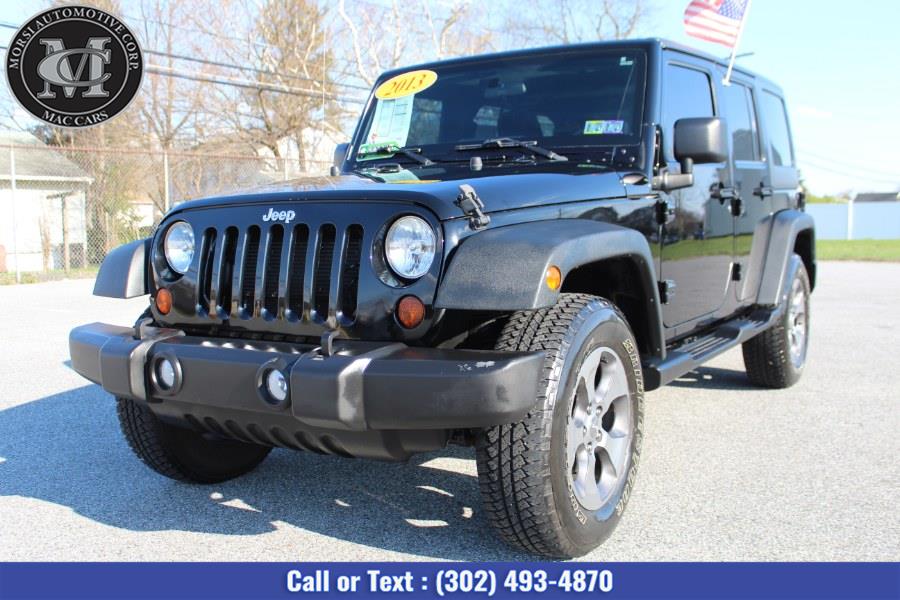 Used Jeep Wrangler Unlimited 4WD 4dr Sport 2013 | Morsi Automotive Corp. New Castle, Delaware