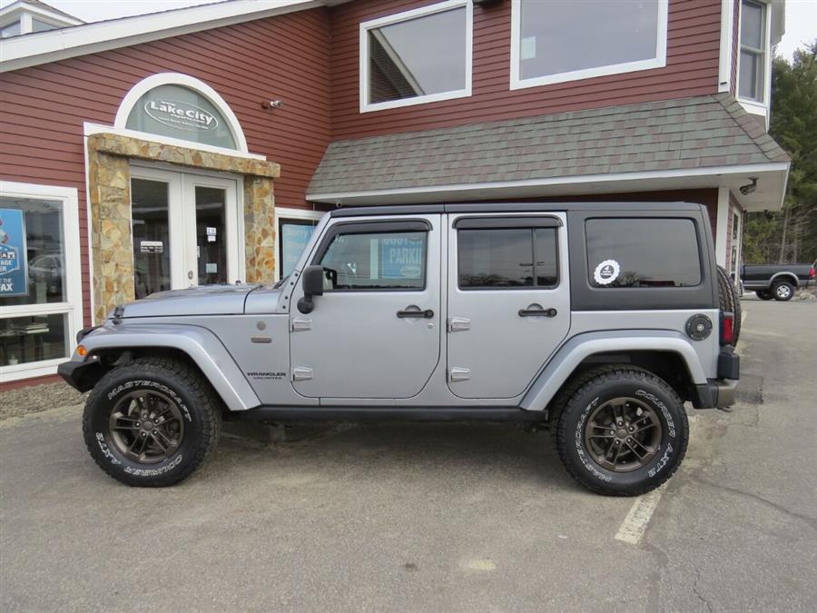 Used Jeep Wrangler Unlimited Sahara 75th Anniversary 4x4 4dr SUV 2016 | Lake City Exports Inc. Auburn, Maine Used Jeep Wrangler Unlimited Sahara 75th Anniversary 4x4 4dr SUV 2016 | Lake City Exports Inc. Auburn, Maine