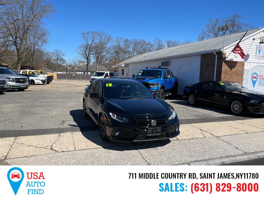 Used Honda Civic Hatchback EX CVT 2018 | USA Auto Find. Saint James, New York