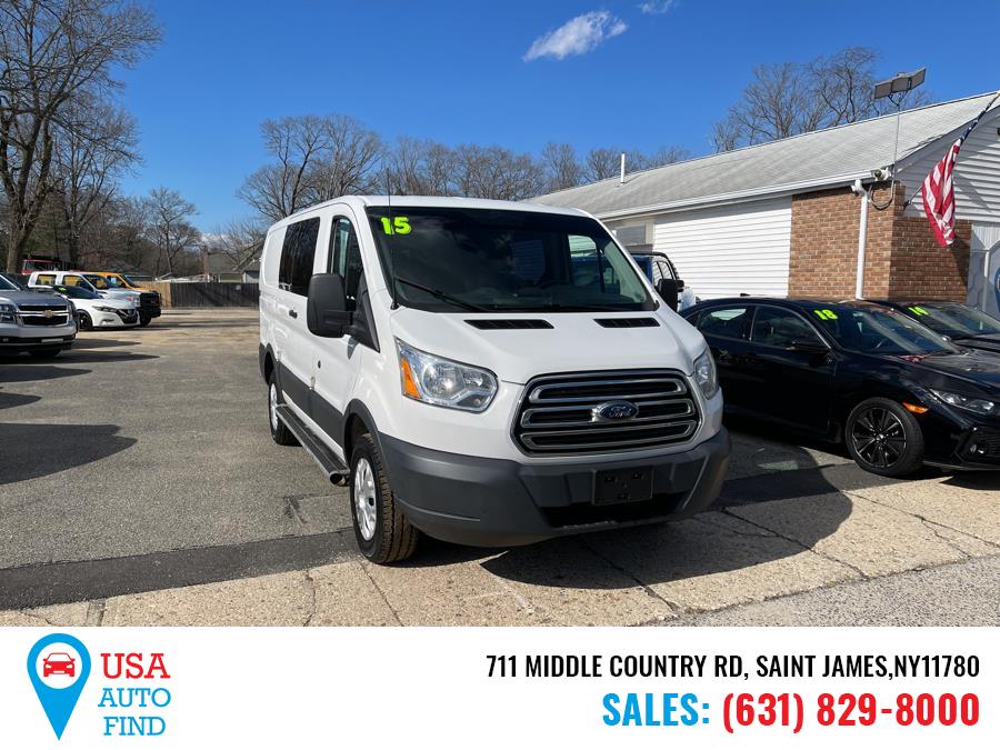 2015 Ford Transit Cargo Van T-250 130" Low Rf 9000 GVWR Swing-Out RH Dr, available for sale in Saint James, New York | USA Auto Find. Saint James, New York