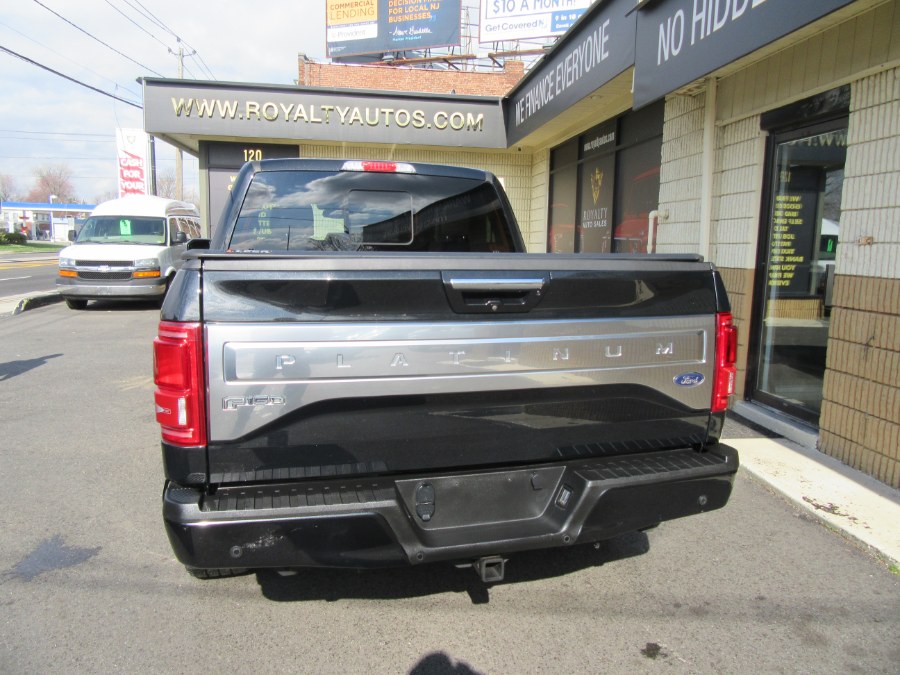Used Ford F-150 4WD SuperCrew 145" Platinum 2015 | Royalty Auto Sales. Little Ferry, New Jersey Used Ford F-150 4WD SuperCrew 145" Platinum 2015 | Royalty Auto Sales. Little Ferry, New Jersey