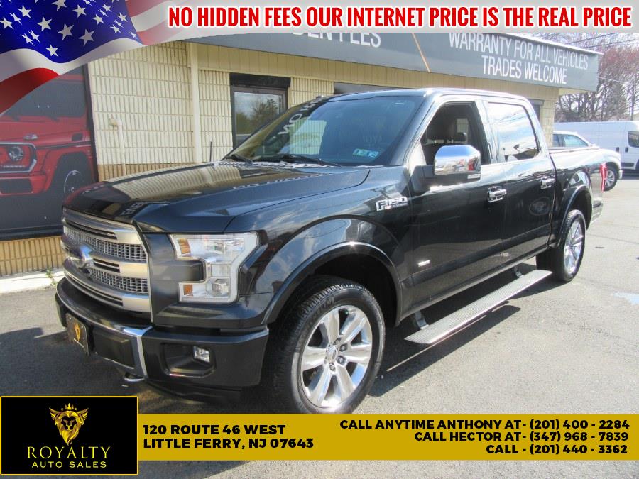 Used Ford F-150 4WD SuperCrew 145" Platinum 2015 | Royalty Auto Sales. Little Ferry, New Jersey