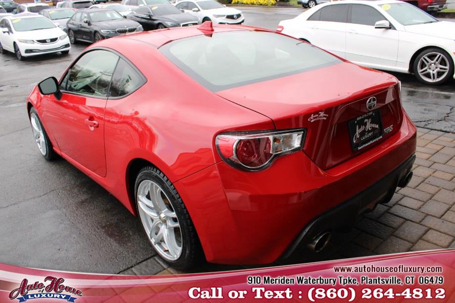 2015 Scion FR-S 2dr Cpe Man (Natl), available for sale in Plantsville, Connecticut | Auto House of Luxury. Plantsville, Connecticut 2015 Scion FR-S 2dr Cpe Man (Natl), available for sale in Plantsville, Connecticut | Auto House of Luxury. Plantsville, Connecticut