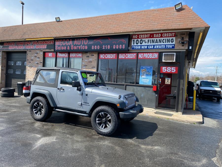 2013 Jeep Wrangler 4WD 2dr Sport, available for sale in Hartford, Connecticut | Mecca Auto LLC. Hartford, Connecticut 2013 Jeep Wrangler 4WD 2dr Sport, available for sale in Hartford, Connecticut | Mecca Auto LLC. Hartford, Connecticut