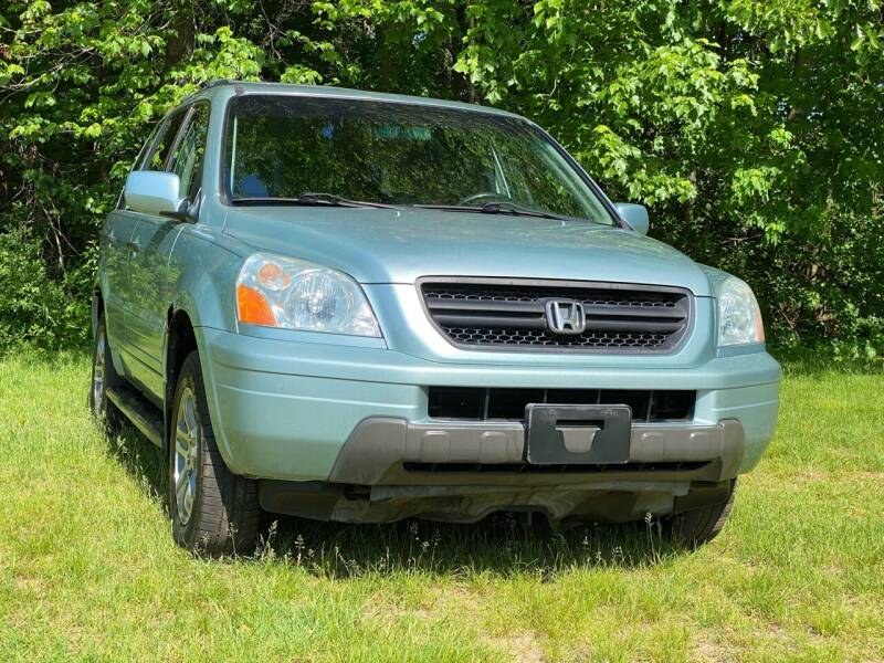 2003 Honda Pilot 4WD EX Auto w/Leather, available for sale in Plainville, Connecticut | Choice Group LLC Choice Motor Car. Plainville, Connecticut