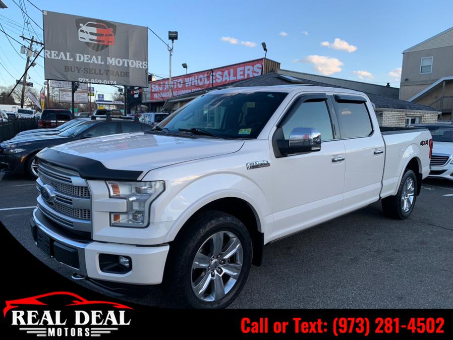 Used Ford F-150 4WD SuperCrew 157" Platinum 2016 | Real Deal Motors. Lodi, New Jersey