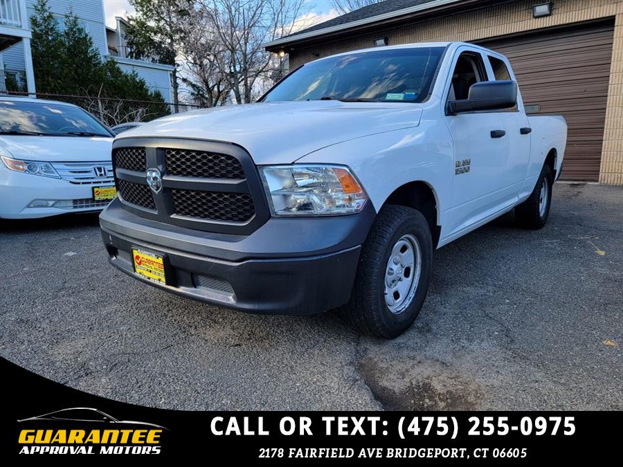 Used Ram Ram Pickup 1500 Tradesman 4x4 4dr Quad Cab 6.3 ft. SB Pickup 2017 | Guarantee Approval Motors. Bridgeport, Connecticut Used Ram Ram Pickup 1500 Tradesman 4x4 4dr Quad Cab 6.3 ft. SB Pickup 2017 | Guarantee Approval Motors. Bridgeport, Connecticut