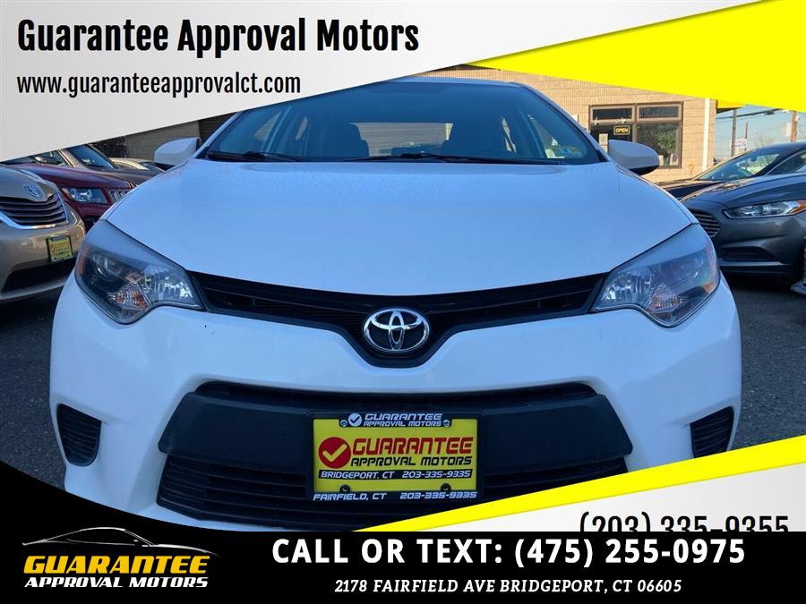 Used Toyota Corolla L 4dr Sedan 4A 2014 | Guarantee Approval Motors. Bridgeport, Connecticut