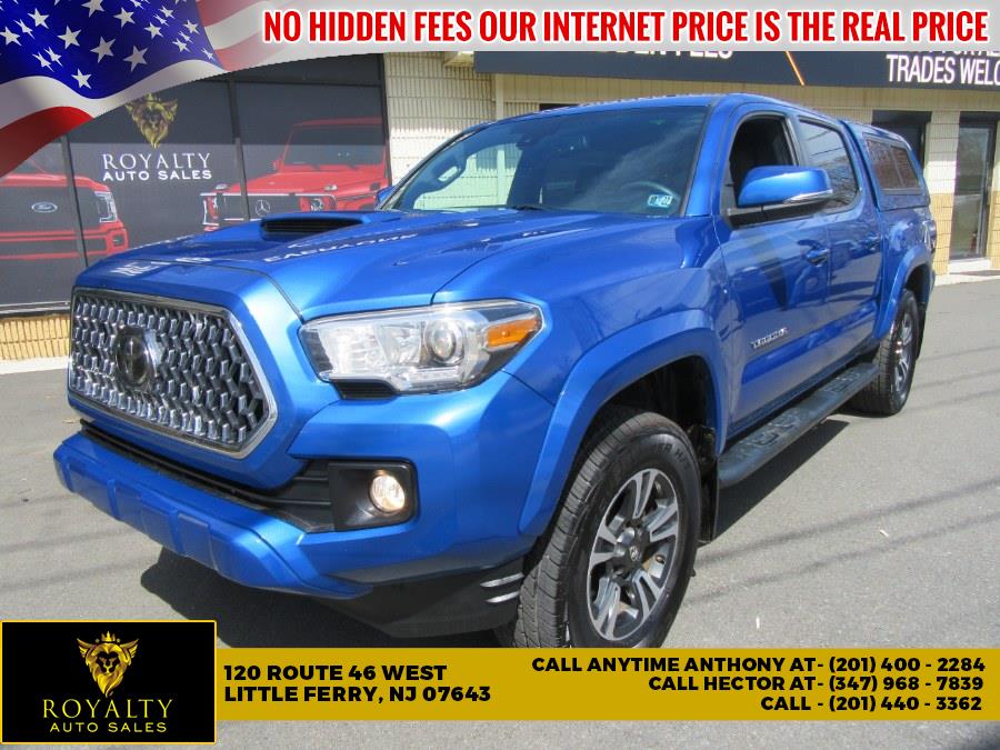 Used Toyota Tacoma TRD Sport Double Cab 5'' Bed V6 4x4 AT (Natl) 2018 | Royalty Auto Sales. Little Ferry, New Jersey