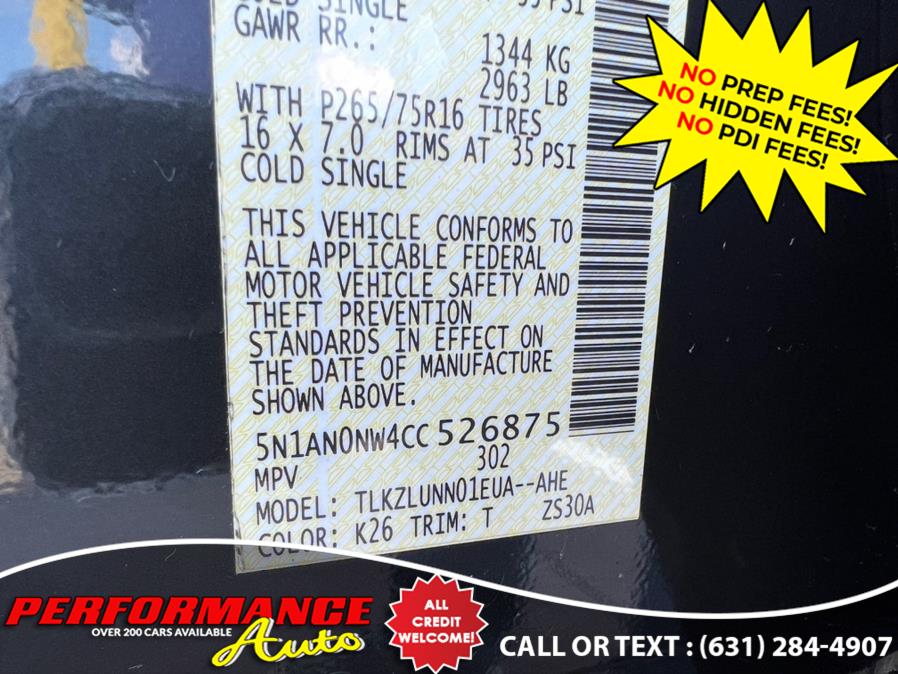 2012 Nissan Xterra 4WD 4dr Auto Pro-4X, available for sale in Bohemia, New York | Performance Auto Inc. Bohemia, New York 2012 Nissan Xterra 4WD 4dr Auto Pro-4X, available for sale in Bohemia, New York | Performance Auto Inc. Bohemia, New York