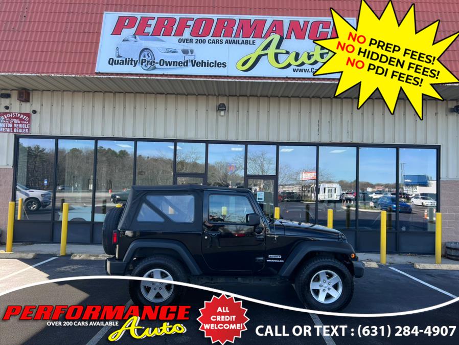 Used Jeep Wrangler 4WD 2dr Sport 2013 | Performance Auto Inc. Bohemia, New York Used Jeep Wrangler 4WD 2dr Sport 2013 | Performance Auto Inc. Bohemia, New York