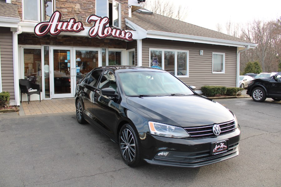2015 Volkswagen Jetta Sedan 4dr Auto 1.8T SE w/Connectivity PZEV, available for sale in Plantsville, Connecticut | Auto House of Luxury. Plantsville, Connecticut 2015 Volkswagen Jetta Sedan 4dr Auto 1.8T SE w/Connectivity PZEV, available for sale in Plantsville, Connecticut | Auto House of Luxury. Plantsville, Connecticut