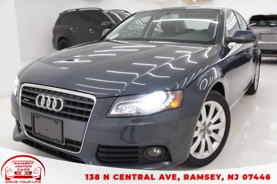 2010 Audi A4 4dr Sdn Auto quattro 2.0T Premium  Plus, available for sale in Ramsey, New Jersey | Ramsey Motor Cars Inc. Ramsey, New Jersey