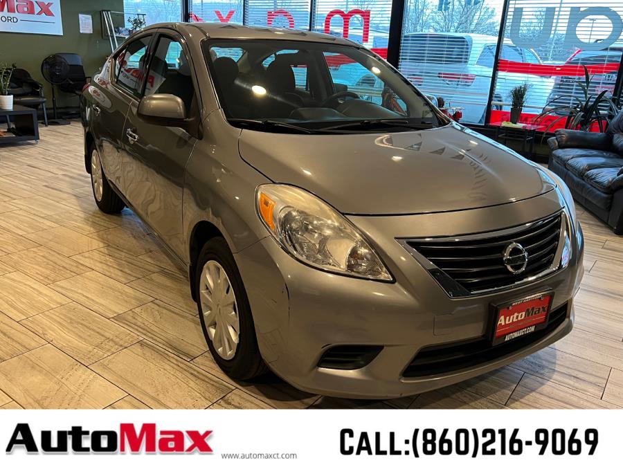 2014 Nissan Versa 4dr Sdn CVT 1.6 SV, available for sale in West Hartford, Connecticut | AutoMax. West Hartford, Connecticut 2014 Nissan Versa 4dr Sdn CVT 1.6 SV, available for sale in West Hartford, Connecticut | AutoMax. West Hartford, Connecticut