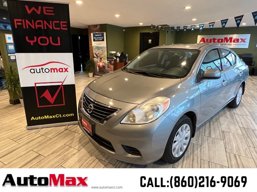 2014 Nissan Versa 4dr Sdn CVT 1.6 SV, available for sale in West Hartford, Connecticut | AutoMax. West Hartford, Connecticut 2014 Nissan Versa 4dr Sdn CVT 1.6 SV, available for sale in West Hartford, Connecticut | AutoMax. West Hartford, Connecticut