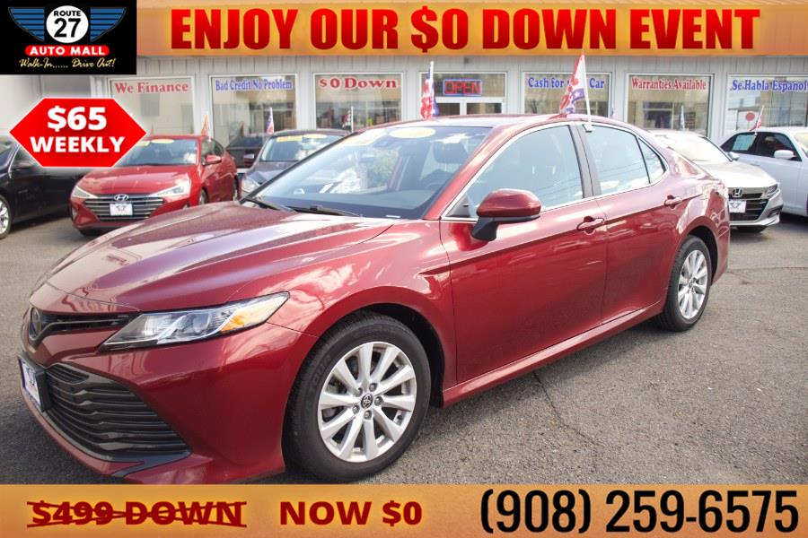 2020 Toyota Camry LE Auto (Natl), available for sale in Linden, New Jersey | Route 27 Auto Mall. Linden, New Jersey 2020 Toyota Camry LE Auto (Natl), available for sale in Linden, New Jersey | Route 27 Auto Mall. Linden, New Jersey