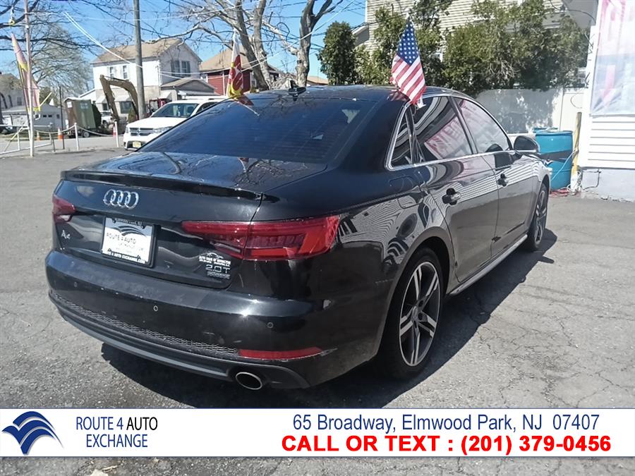 Used Audi A4 2.0 TFSI Auto Premium Plus quattro AWD 2017 | Route 4 Auto Exchange. Elmwood Park, New Jersey Used Audi A4 2.0 TFSI Auto Premium Plus quattro AWD 2017 | Route 4 Auto Exchange. Elmwood Park, New Jersey