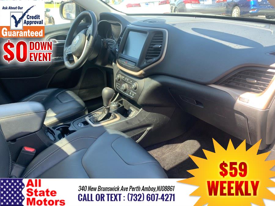 2016 Jeep Cherokee 4WD 4dr Limited, available for sale in Perth Amboy, New Jersey | All State Motor Inc. Perth Amboy, New Jersey 2016 Jeep Cherokee 4WD 4dr Limited, available for sale in Perth Amboy, New Jersey | All State Motor Inc. Perth Amboy, New Jersey