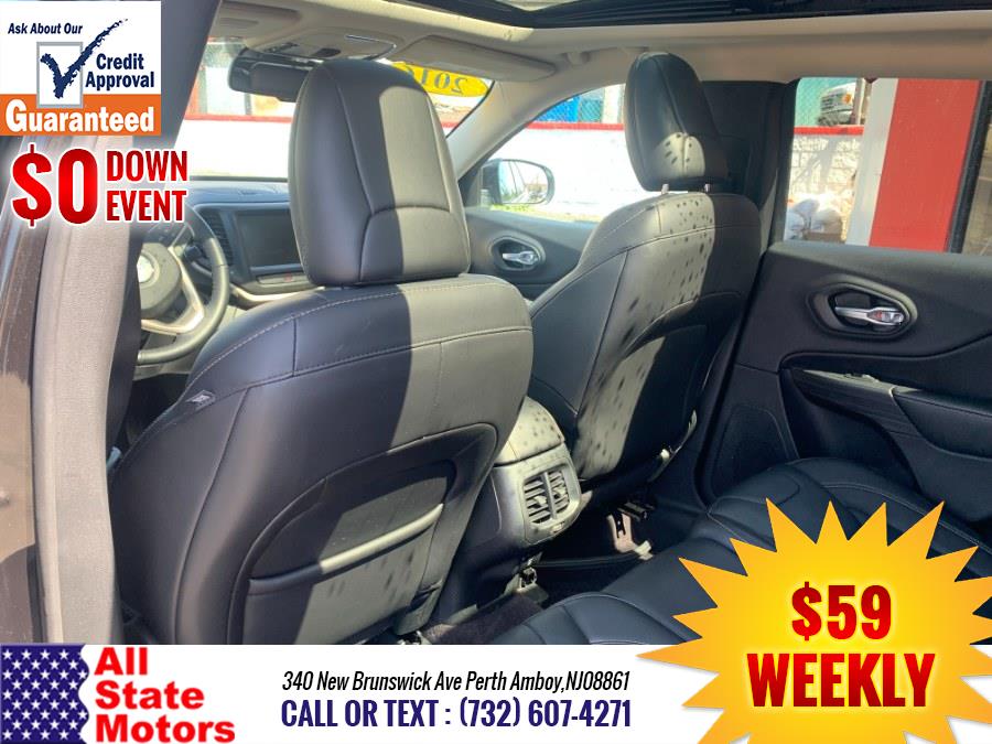 2016 Jeep Cherokee 4WD 4dr Limited, available for sale in Perth Amboy, New Jersey | All State Motor Inc. Perth Amboy, New Jersey 2016 Jeep Cherokee 4WD 4dr Limited, available for sale in Perth Amboy, New Jersey | All State Motor Inc. Perth Amboy, New Jersey