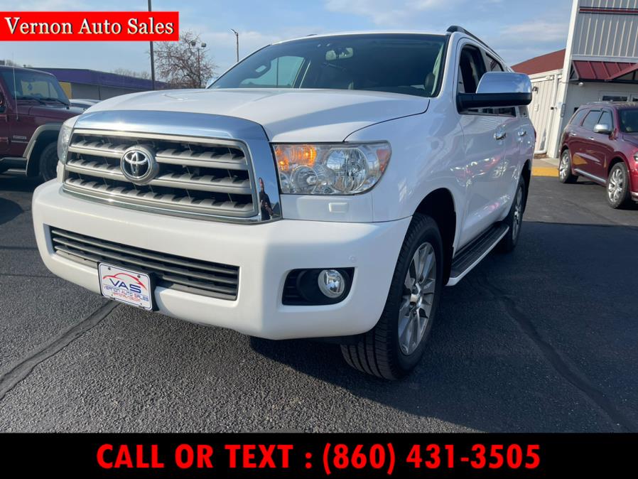 2015 Toyota Sequoia 4WD 5.7L Limited (Natl), available for sale in Manchester, Connecticut | Vernon Auto Sale & Service. Manchester, Connecticut
