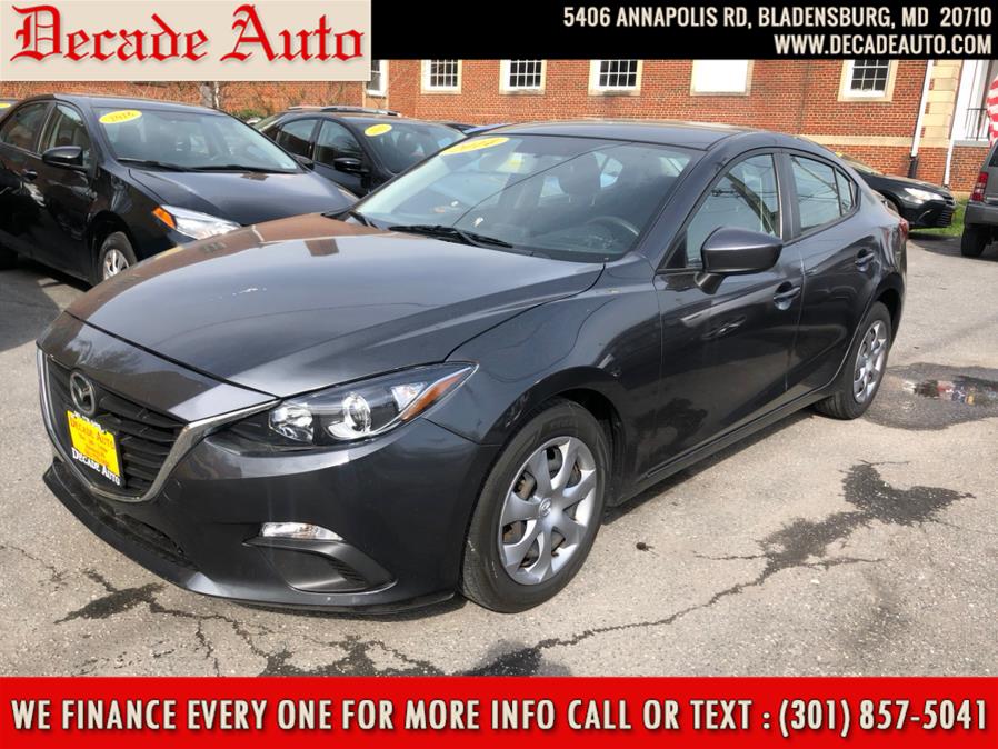 Used Mazda Mazda3 4dr Sdn Auto i Sport 2014 | Decade Auto. Bladensburg, Maryland Used Mazda Mazda3 4dr Sdn Auto i Sport 2014 | Decade Auto. Bladensburg, Maryland